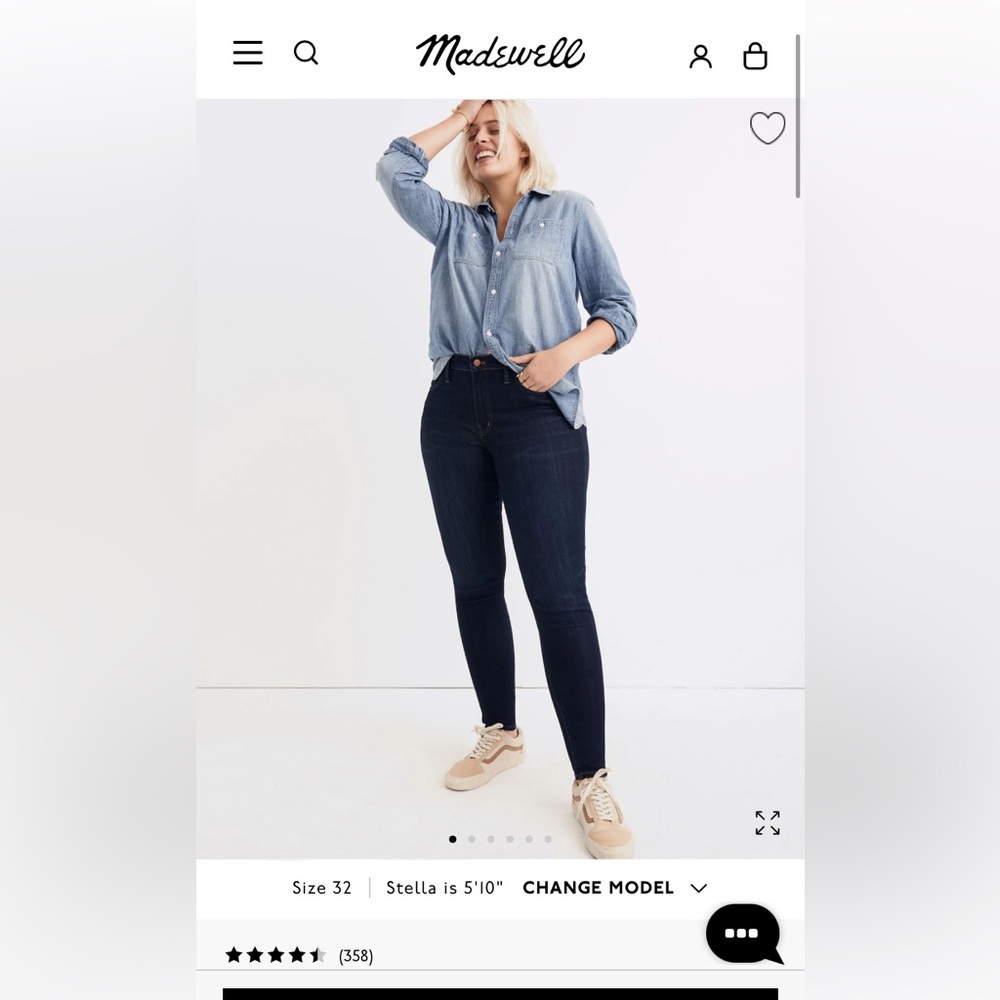 Madewell 9in midrise jeans